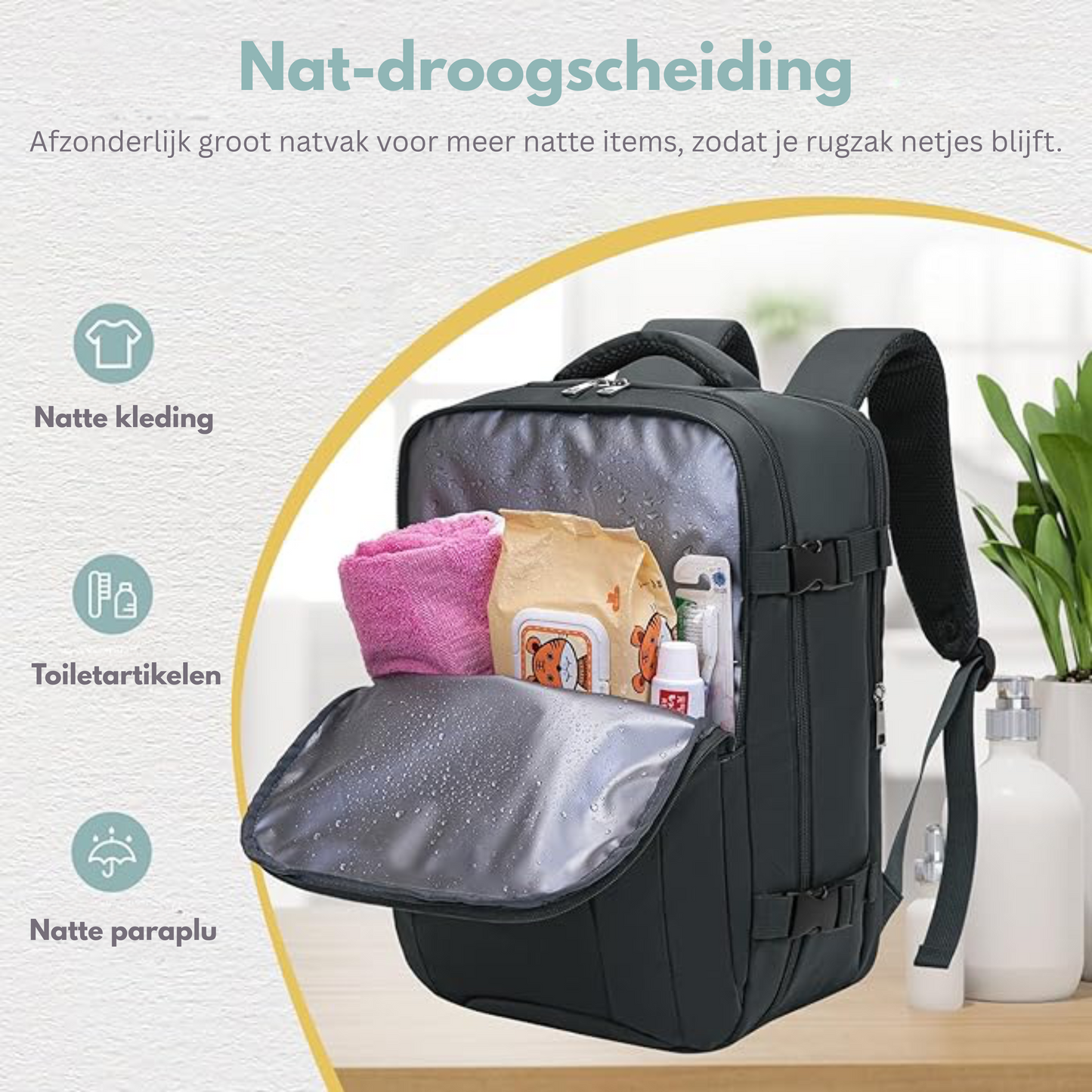 OptiPack™ — Multifunktionaler Rucksack