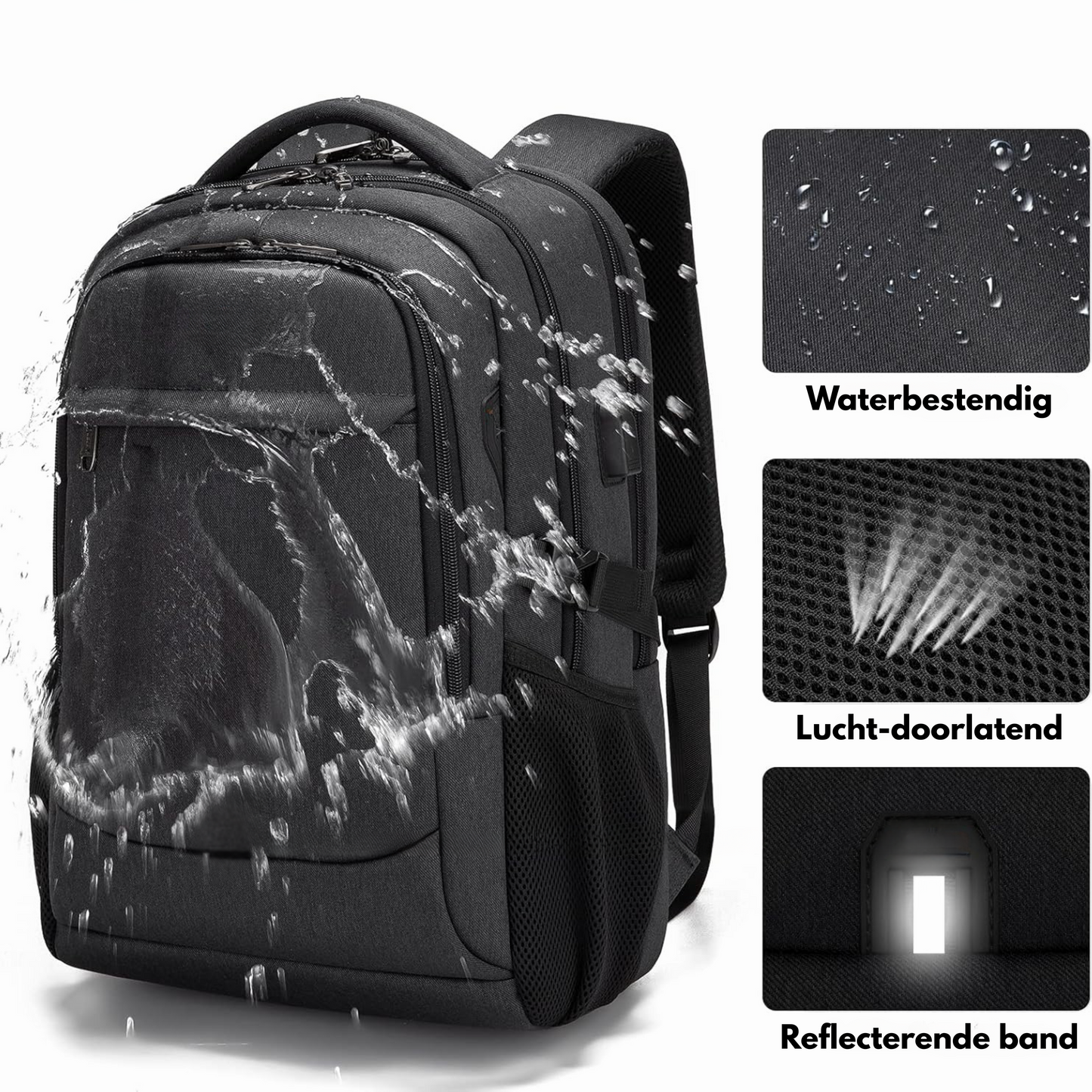 OptiPack™ — Multifunktionaler Rucksack